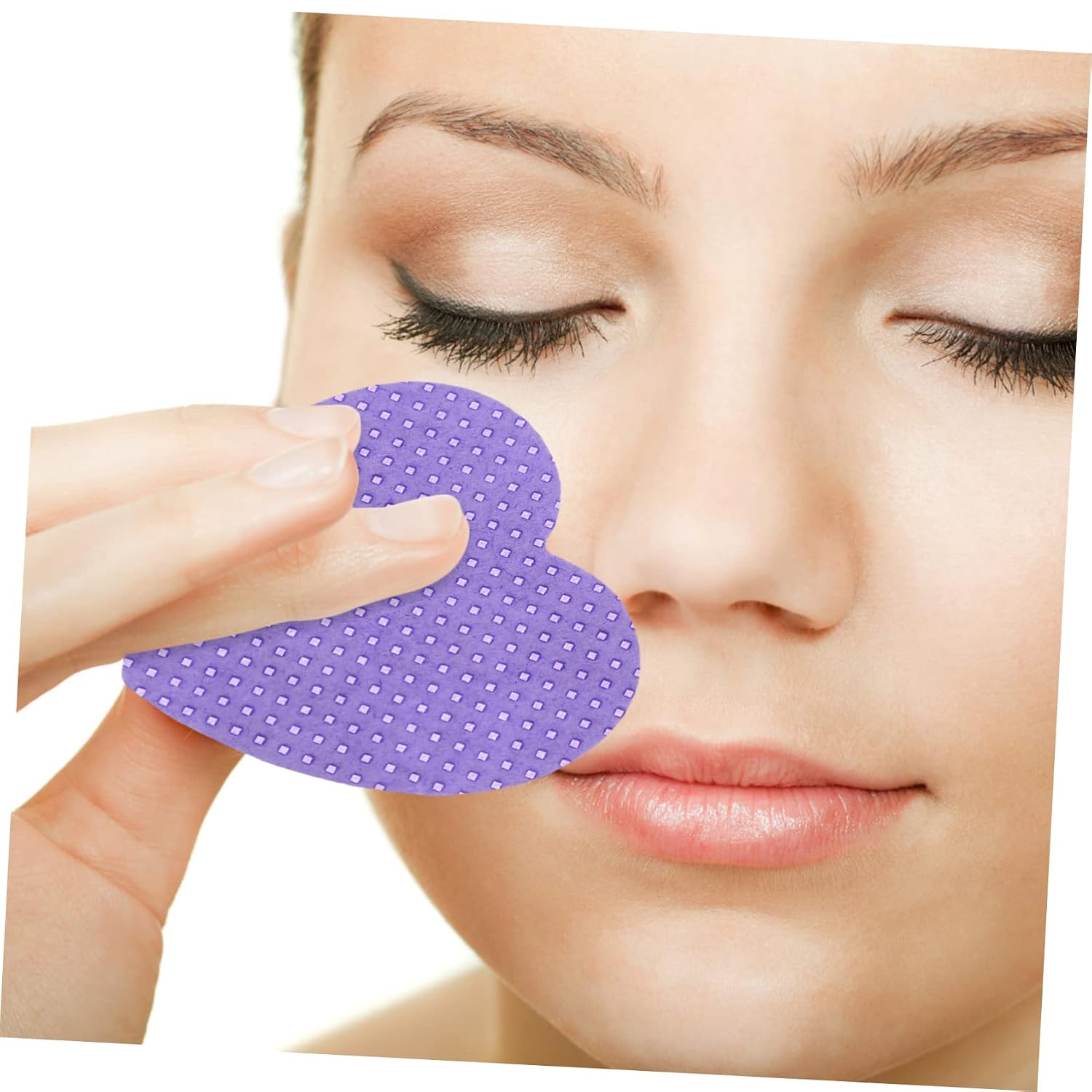 200sheets Heart-shaped Nail Polish Remover Wipes Gentle Gel Polish Removal Pads for Quick Easy Use Travel-friendly Nail Wipes
