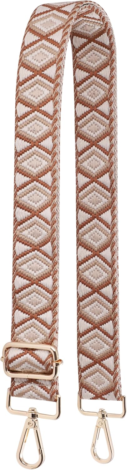 S-Jacorry Purse Strap Replacement Crossbody Wide Shoulder Strap Adjustable Canvas Straps Handbag Strap Replacement Belts image 4