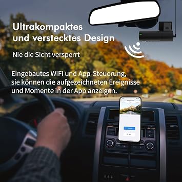 Kawa D6 2K 135 Degree Vehicle Camera
