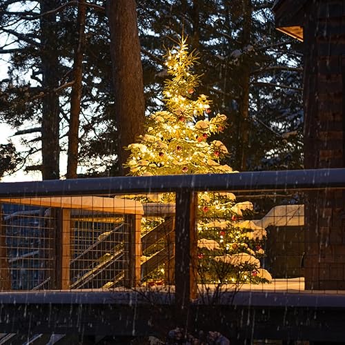 Miniatura 6 de BORT Paquete de 50 bombillas LED C9 de repuesto, bombillas LED C9 para cadena de luces de Navidad al aire libre, base intermedia E17, bombillas