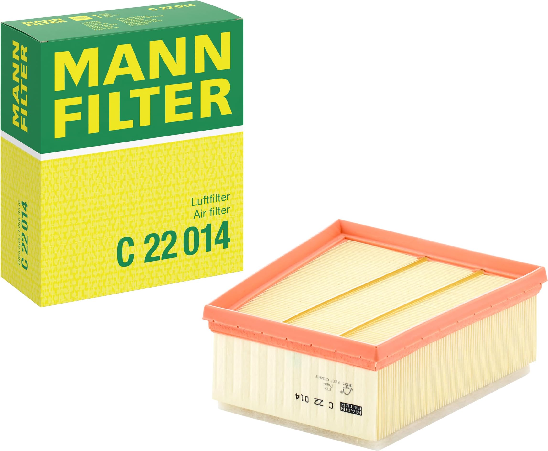 MANN-FILTER C 22 014 Air Filter - for Cars + Transporters