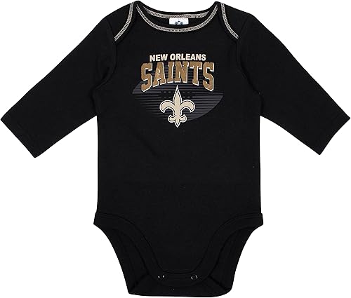 Miniatura 10 de Gerber Unisex Baby NFL Team 2 Pack Long Sleeve Onesie Bodysuit