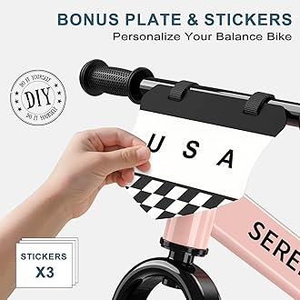 SEREED Toddler Balance Bike 2 Year Old, No Pedal Kids Toy Bike for 2-5 Years ...