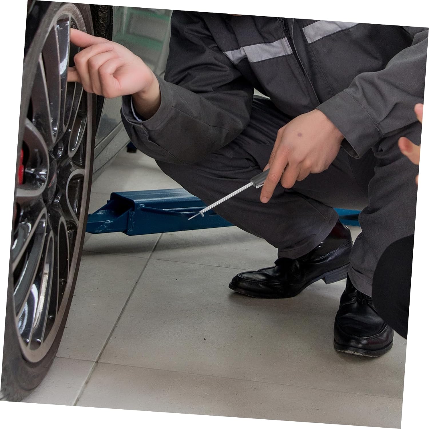 Brake Pad Measuring Pen Car Brake Pad Thickness Gauge Tool Non-disassembly Design High Precision