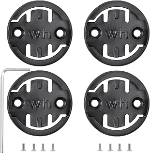Bike Mount for Wahoo - [4-Pack] Mount Adapter Insert Compatible with Wahoo Out Front Cycling Computer Mounts, Bicycle GPS Computer Mounts Replacement Base,Cycling Combo Mount Road MTB Accessories