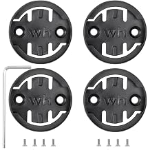 Bike Mount for Wahoo - [4-Pack] Mount Adapter Insert Compatible with Wahoo Out Front Cycling Computer Mounts, Bicycle GPS Computer Mounts Replacement Base,Cycling Combo Mount Road MTB Accessories