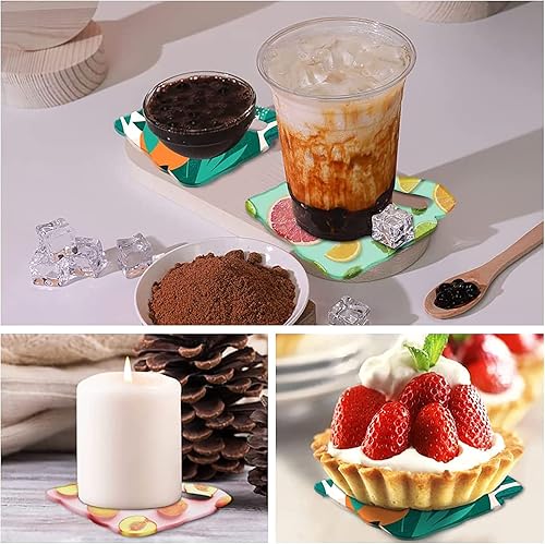 Miniatura 2 de Molde de resina para posavasos en forma de taza, molde de resina epoxi de silicona para portavasos de ágata, soporte para copas de vino, decoración