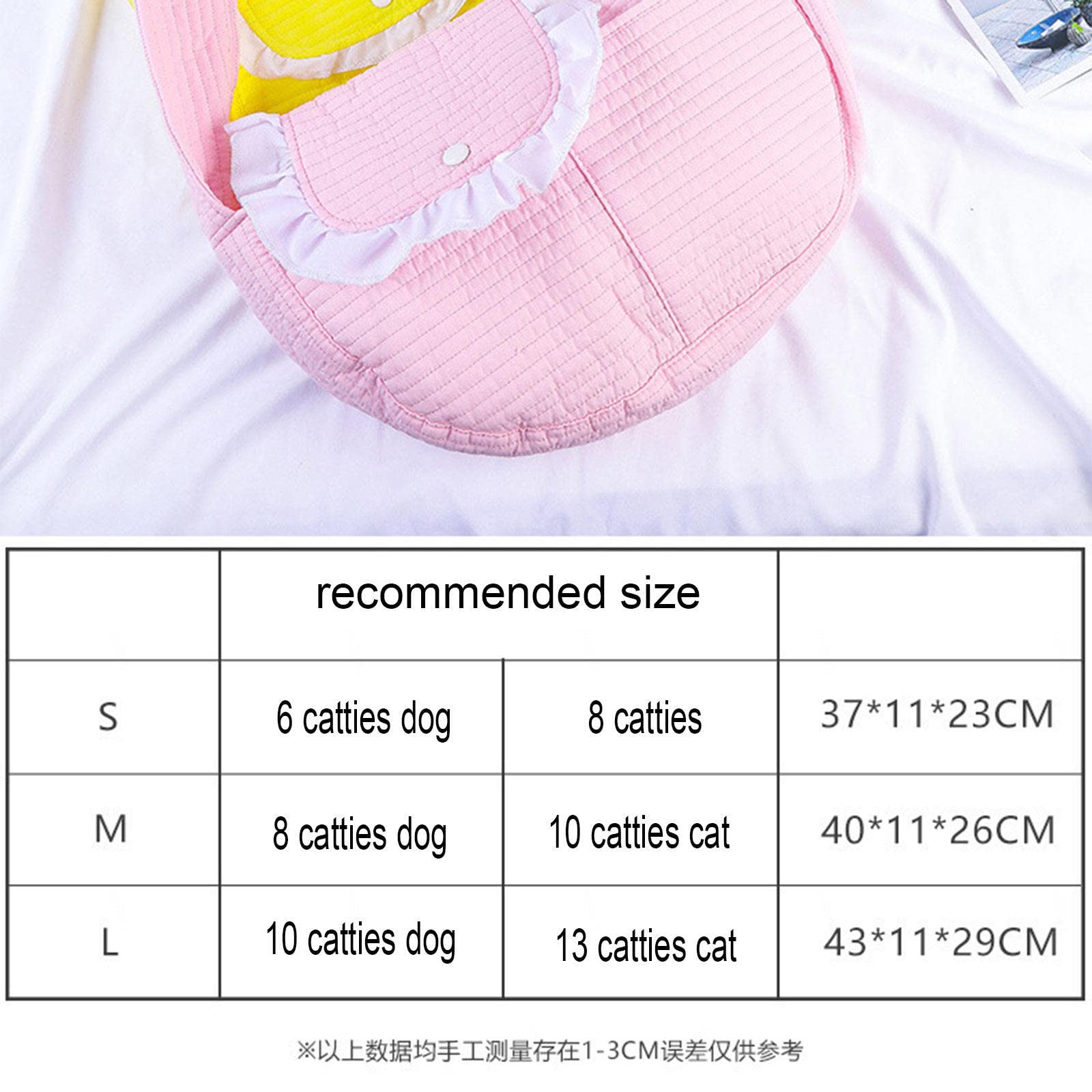 Bolsa de Transporte para Mascotas - Bolsa de Viaje para Perros y gatos, Bolsa Tipo Bandolera para gatos, Bolsa de Transporte para Perros, cómodas Bolsas de Hombro de Malla Suave y Transpirable