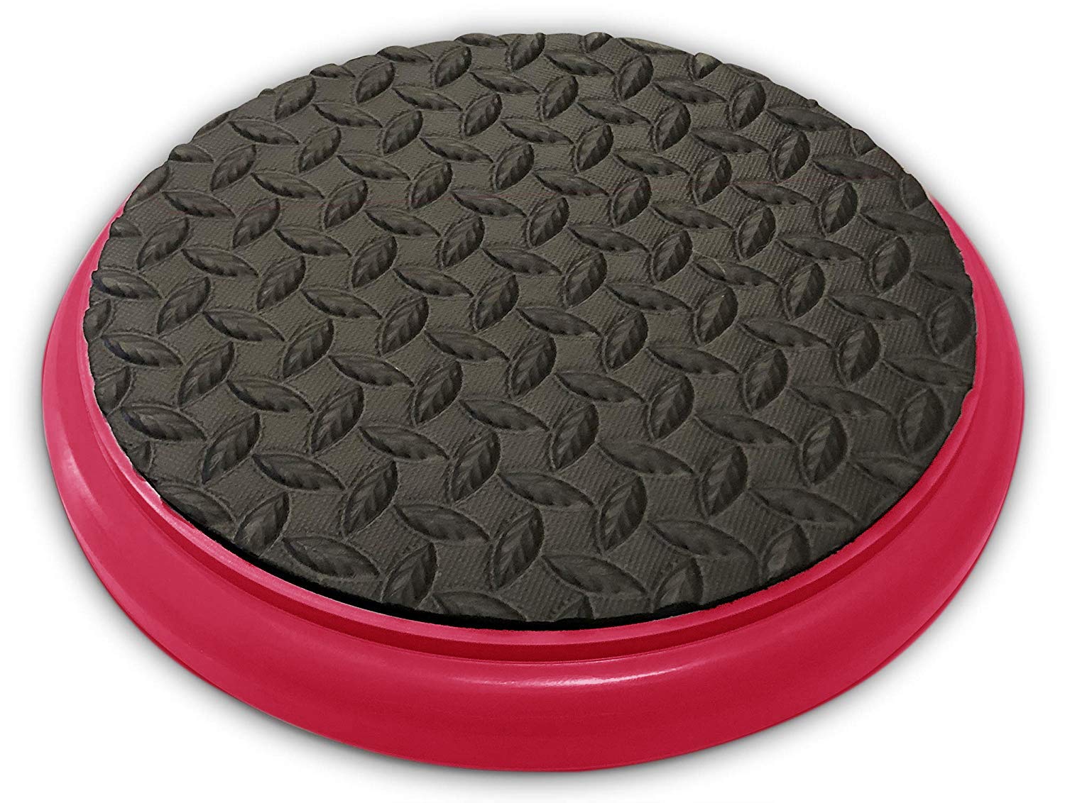 Padded Bucket Lid Diamond Pad Red Frame/Black Pad by Bucket Lidz