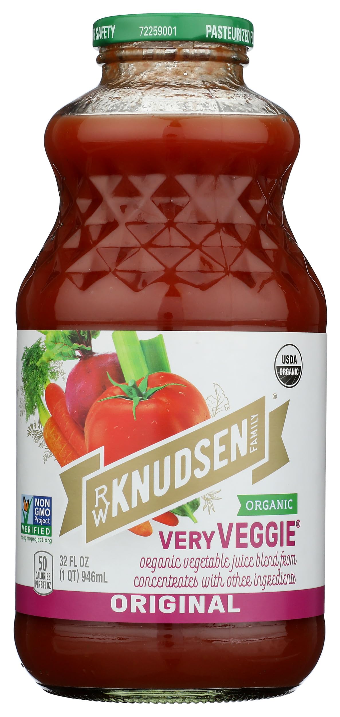 RW Knudsen, Organic Very Veggie Juice, 32oz