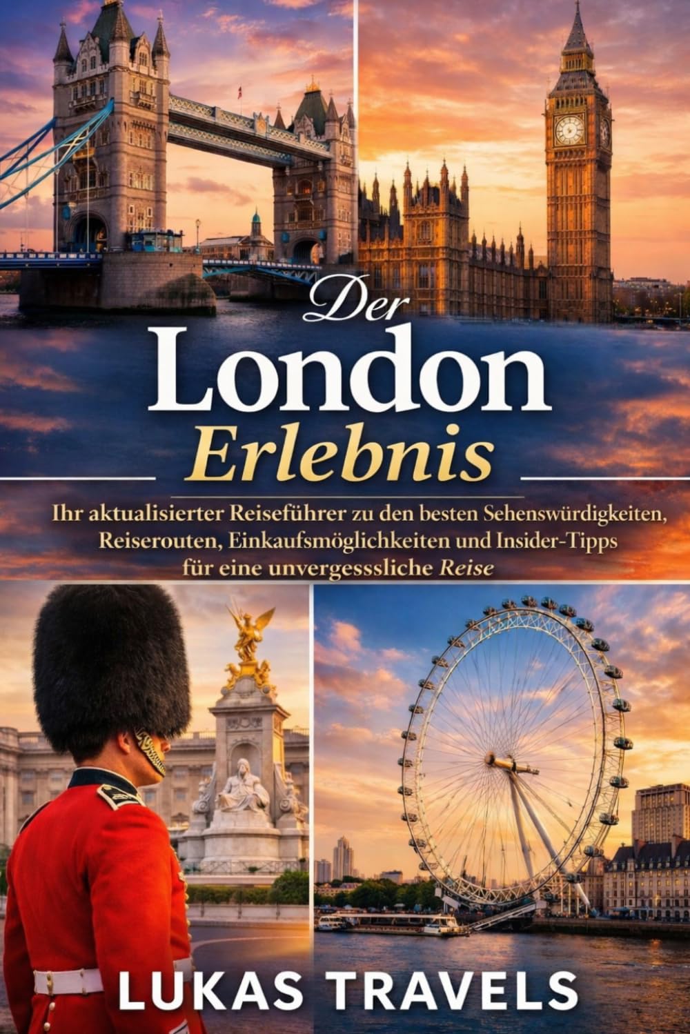 Der London Erlebnis: Ihr aktualisierter Reiseführer zu den besten Sehenswürdigkeiten, Reiserouten, Einkaufsmöglichkeiten und Insider-Tipps für eine unvergessliche Reise
