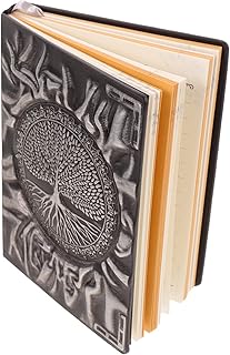 STOBOK Diário De Escrita Caderno De Recortes De Couro Retrô Caderno De Esboços De Couro Retrô Diário Masculino Diário De Couro Vintage Álbum De Recortes Vintage Bloco De Notas De Couro