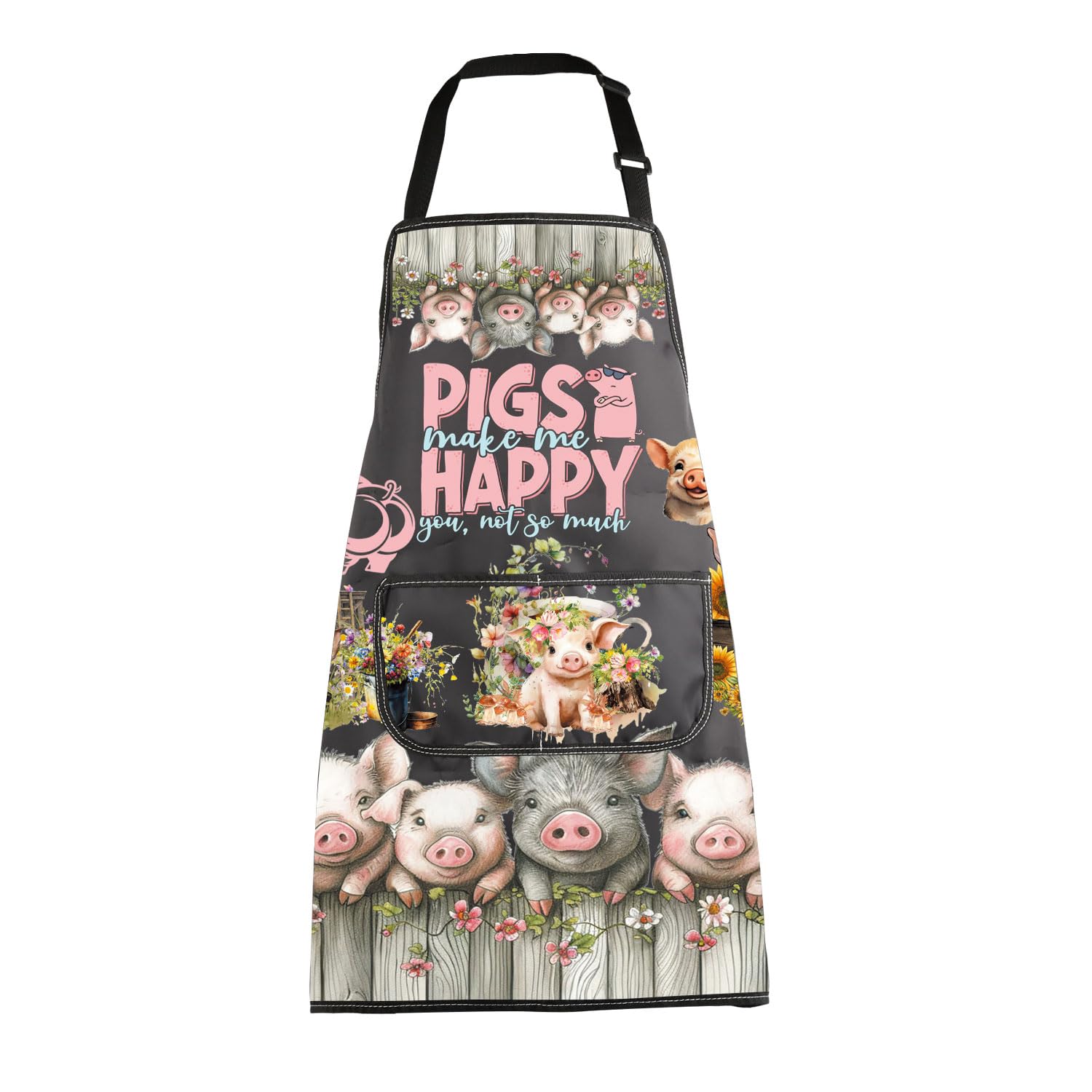 MBMSO Funny Pig Gifts BBQ Grilling Apron for Pig ...