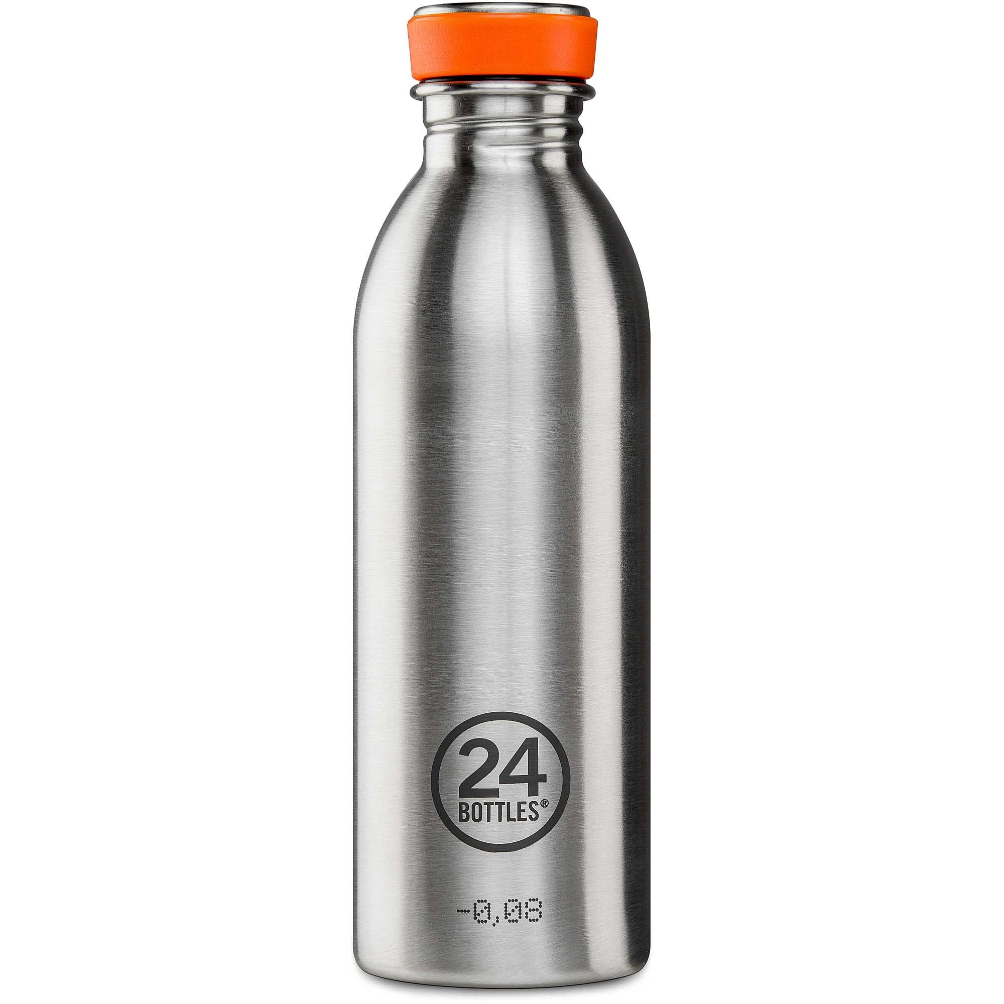 24BOTTLES Urban Unisex Water Bottle - Adult, Steel, 500 ml