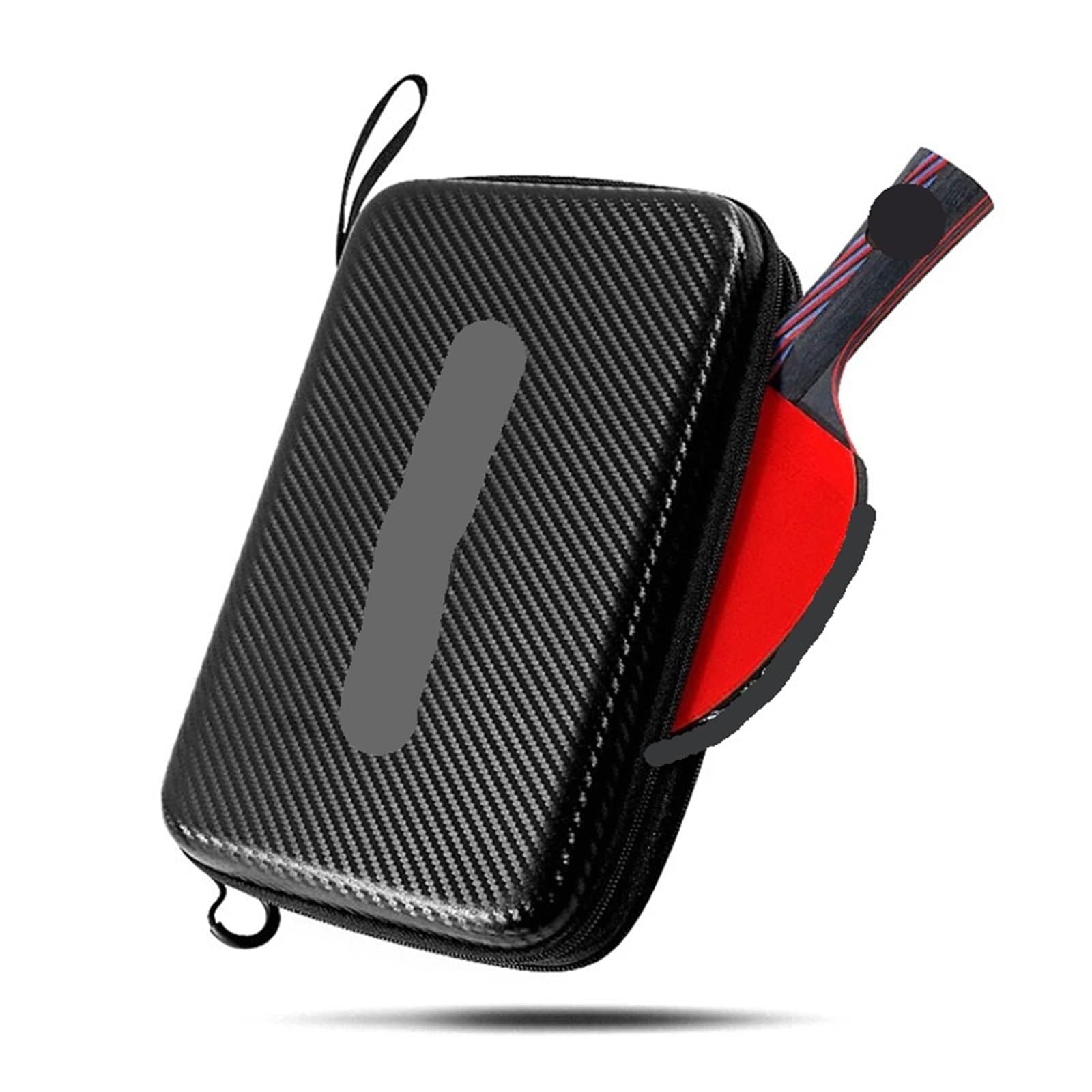 Custodia for mazza da ping pong Borsa in EVA for paddle Custodia da ping pong Tasca con cerniera Confezione 290x195x50mm Borse for racchette Coperture impermeabili Per Ping Pong