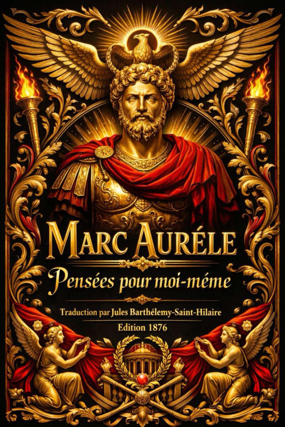 Pensées Pour Moi-même : Méditations philosophiques d’un empereur stoïcien sur la vertu, la raison, le destin et la maîtrise de soi, rédigées au cœur ... de la condition humaine Par Marc Aurèle