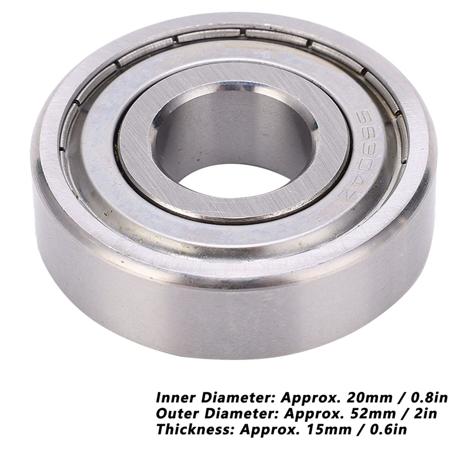 10Pcs Mini Bearing Single Row Rolling Stainless Steel Mechanical Tool Accessories S6304Z