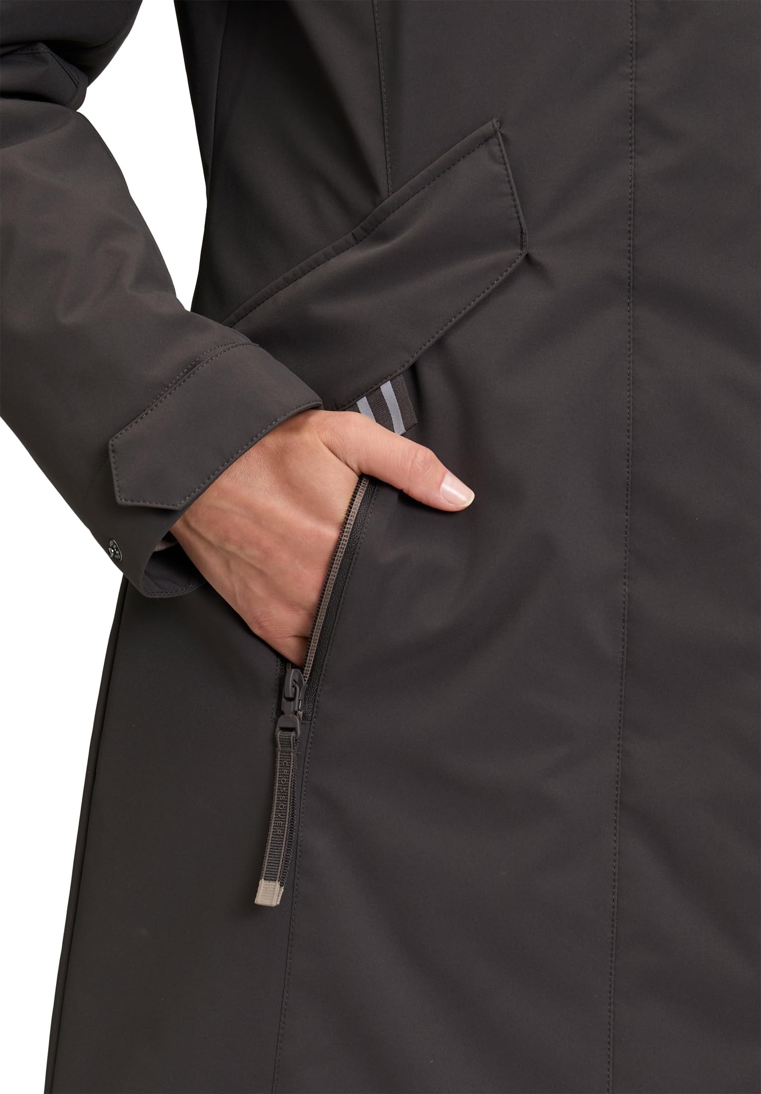 Betty Barclay Damen 3 in 1 Jacke mit Abnehmbarer Kapuze