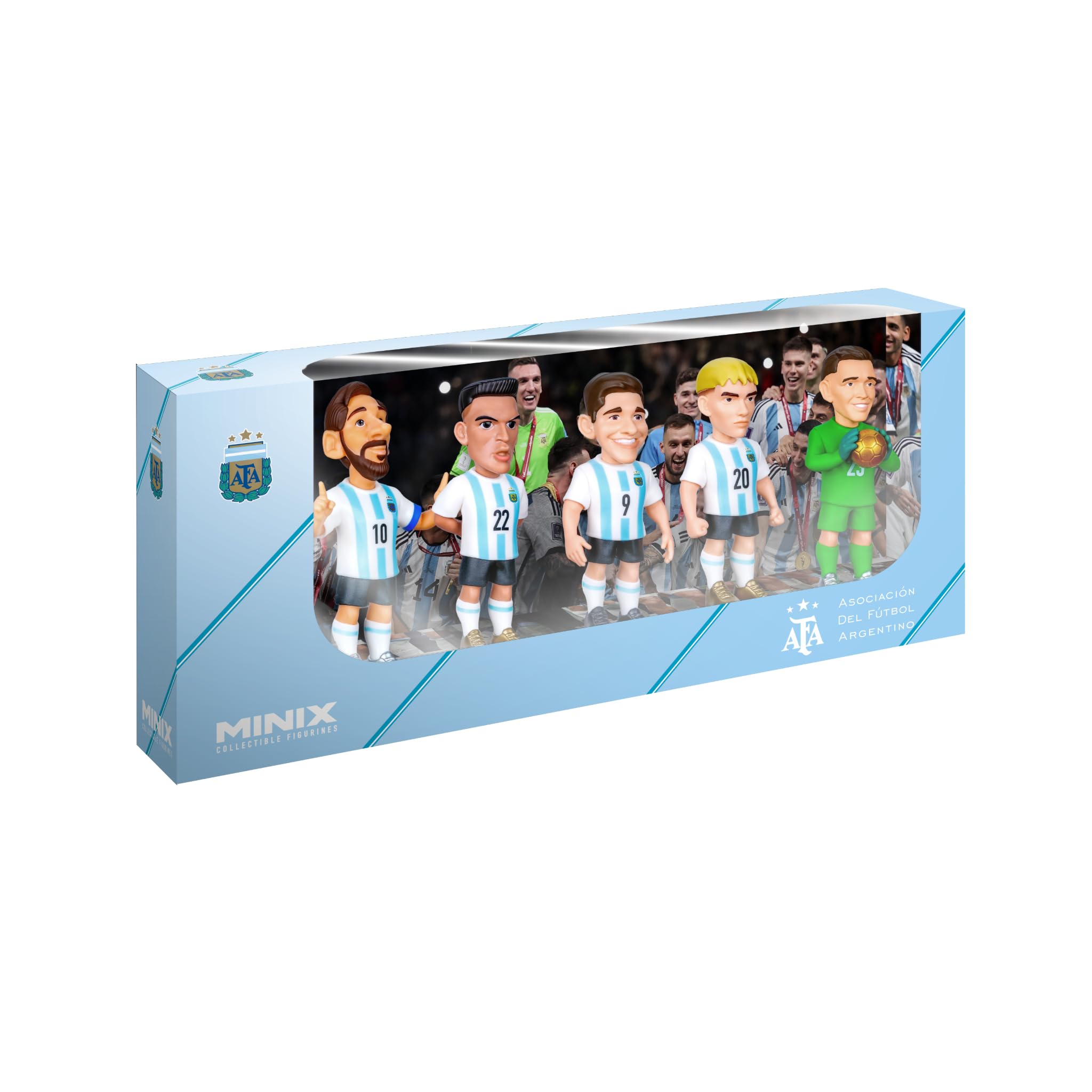 Amazon.co.jp: Minix アルゼンチン代表サッカーフィギュア 5個パック