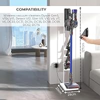 MORANGO Dyson porszívó tartó állvány kerekekkel - V15 V12 V11 V10 V8 V7 V6 kompatibilis 2