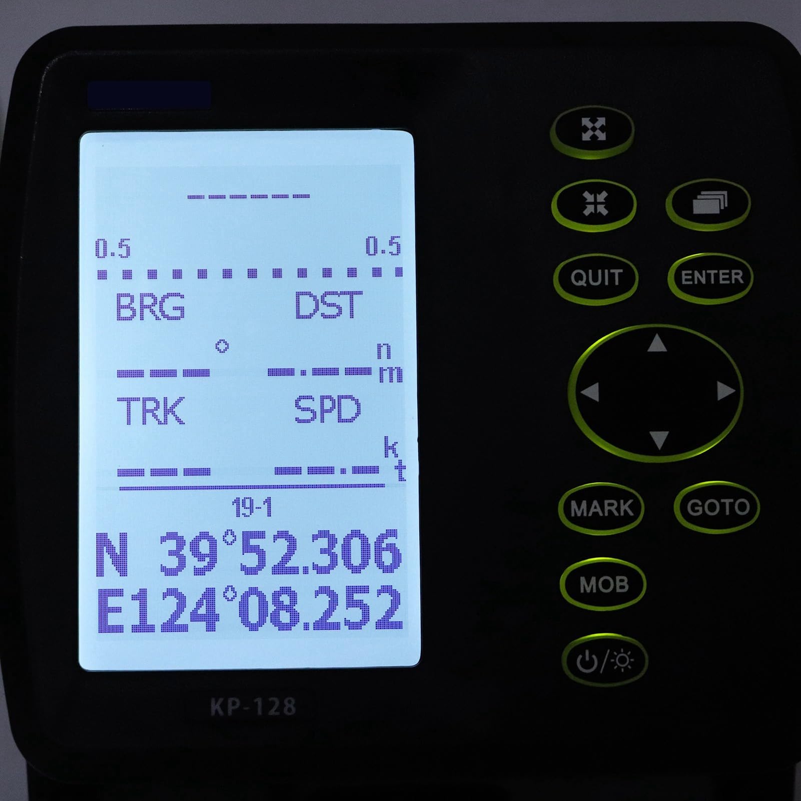 Navegador Satelital Marino GPS con de Navegación de 4,3 Pulgadas con Pantalla LCD de 4,3 Pulgadas, Navegación Clásica Retro para Navegación, Operación Simple