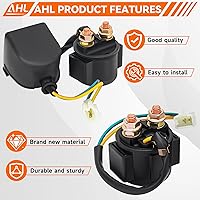 Vista 6 de AHL Starter Solenoid Relay for 4-Stroke GY6 Engine 50cc 70cc 90cc 100cc 150cc 200cc 250cc ATV Dirt Bikes Scooters Go Kart Dne Buggys Quad 4 Wheelers
