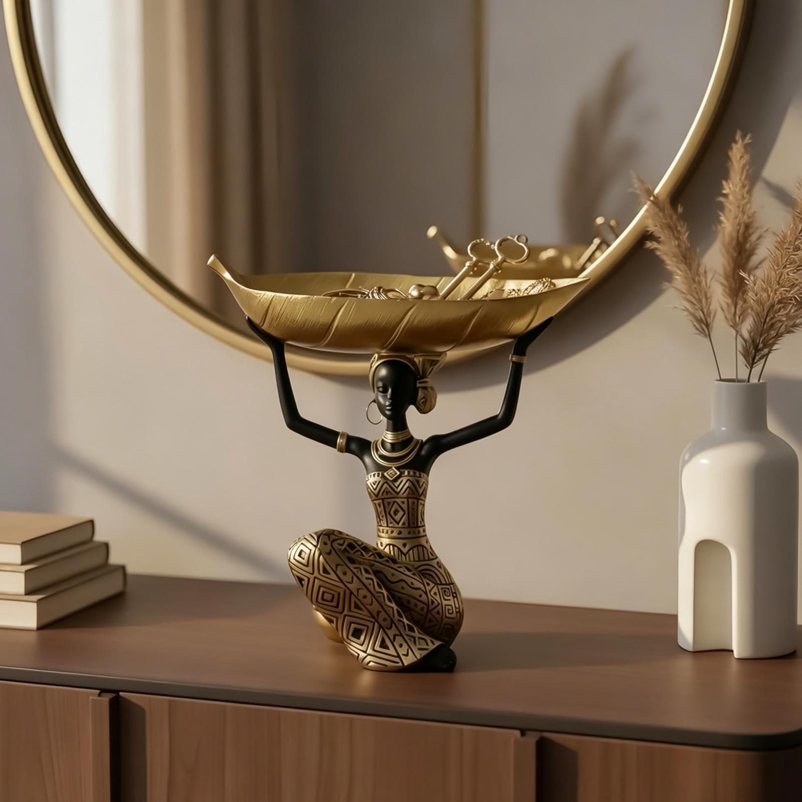 Figura Femenina Resina Coleccionable