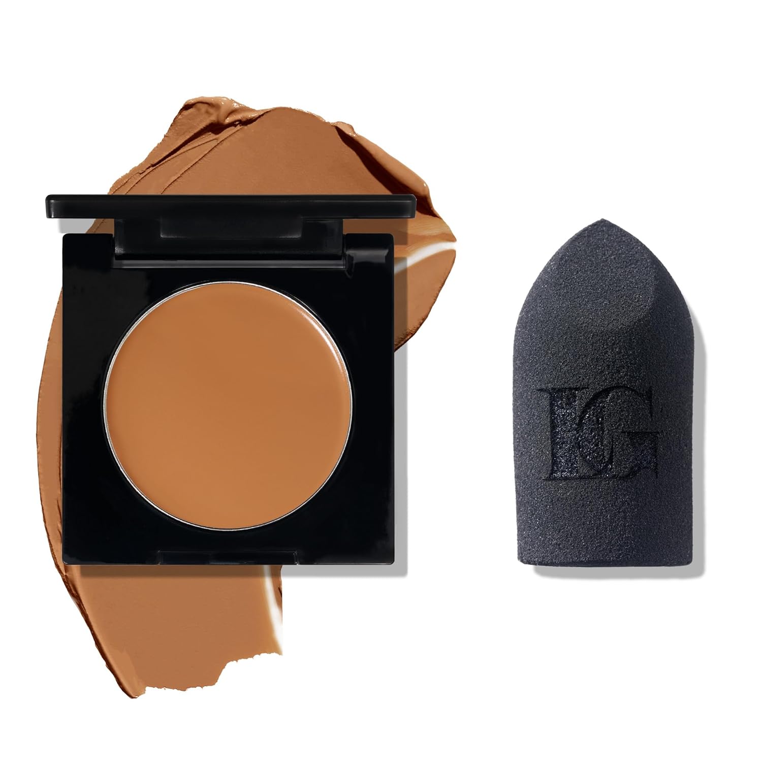 LAURA GELLER NEW YORK Seamless Finish Full Coverage Concealer Tan and Precision Blending Sponge