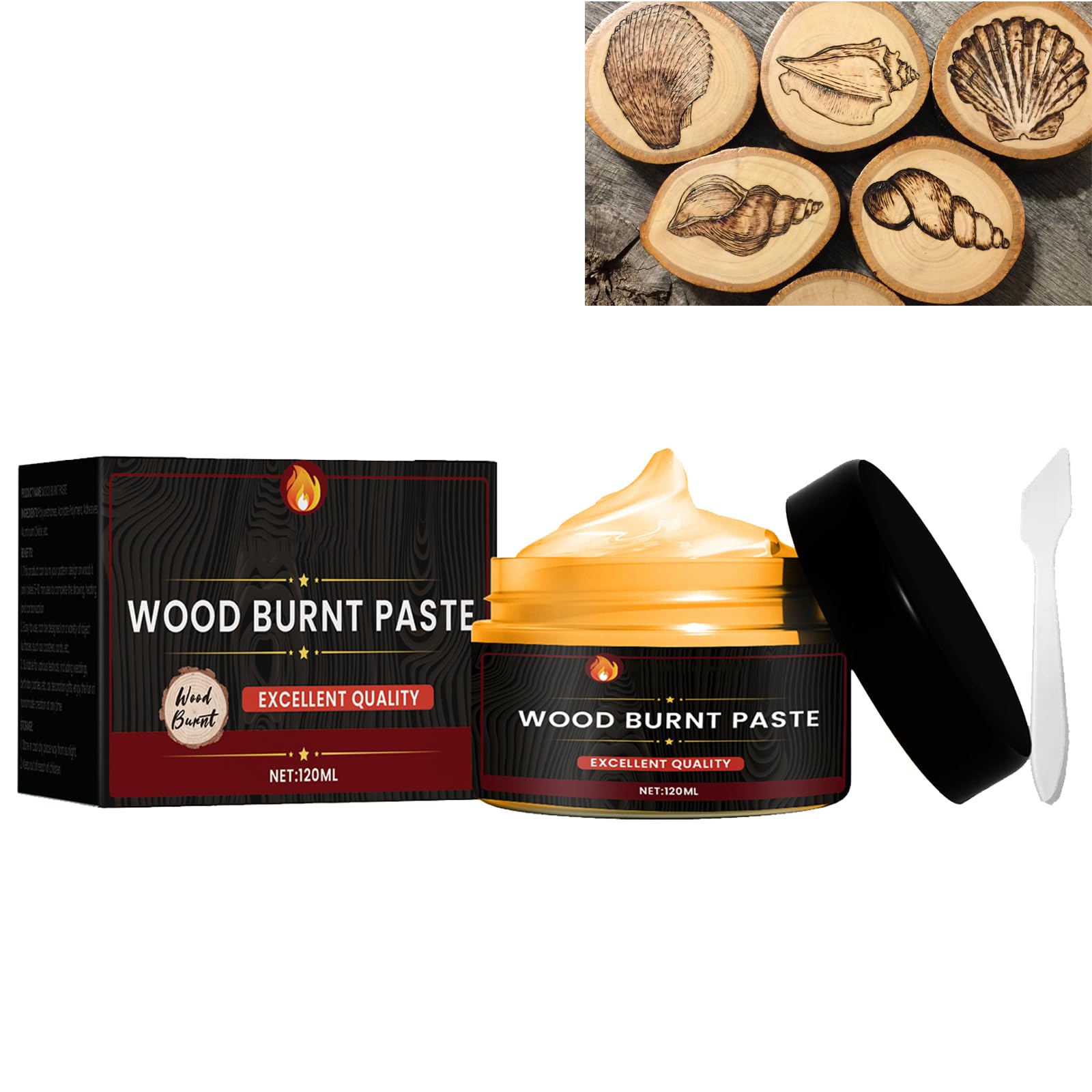 DIY Wood Burning Gel Tool,Wood Burning Marker,Wood Burning Gel,Wood Burning Liquid Torch Paste,Wood Burning Paste,Flame Paste For Wood,Wood Craft Burn Paste,Scorch Marker Wood Burning Paste