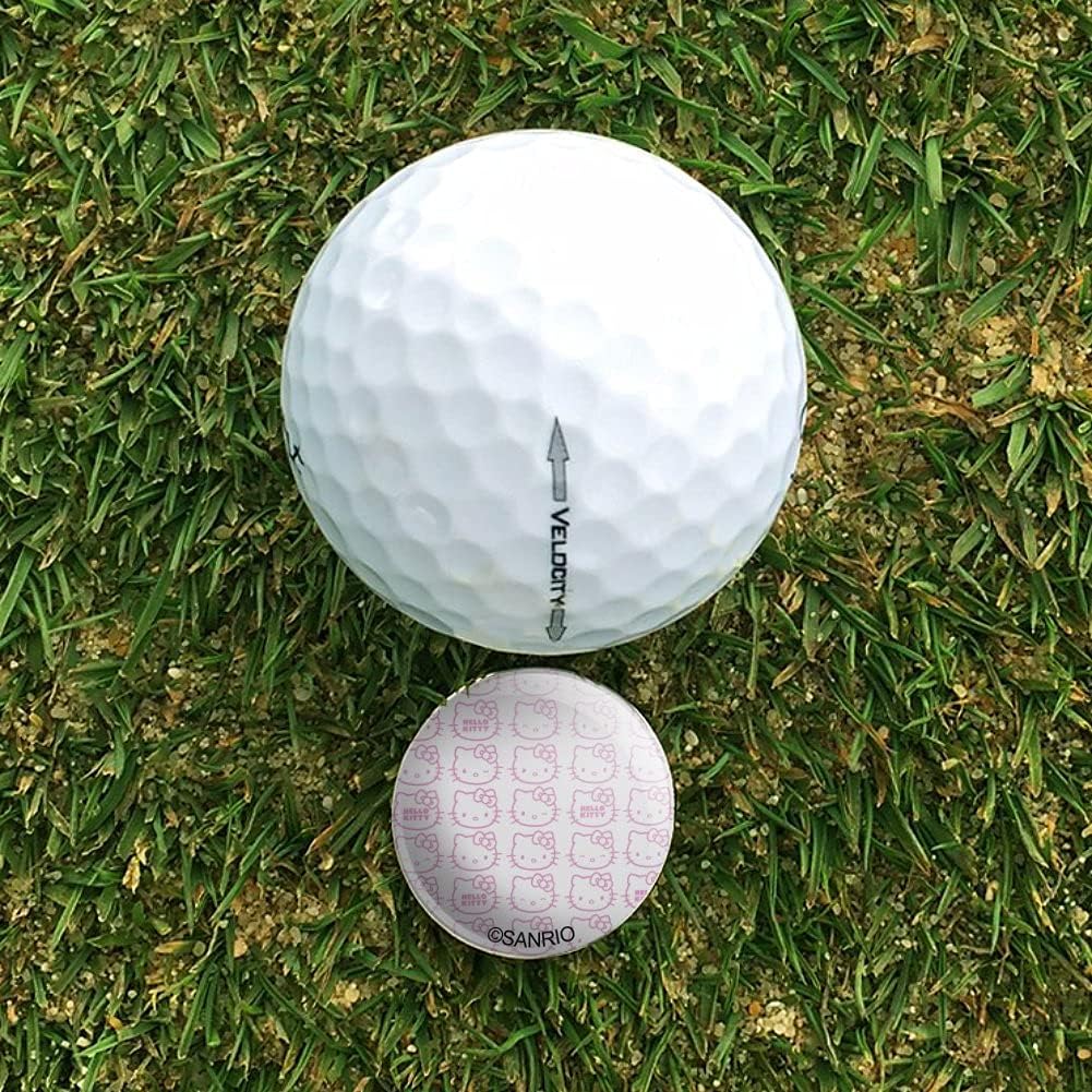 review GRAPHICS & MORE Hello Kitty Expressions Pattern Golf Hat Clip with Magnetic Ball Marker