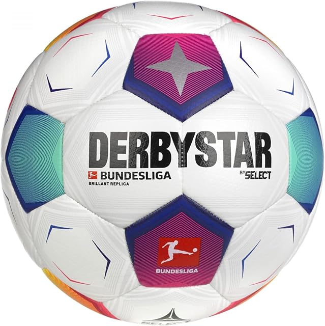 Derbystar Equipment  piłka nożna Bundesliga Brillant Replica v23 piłka treningowa
