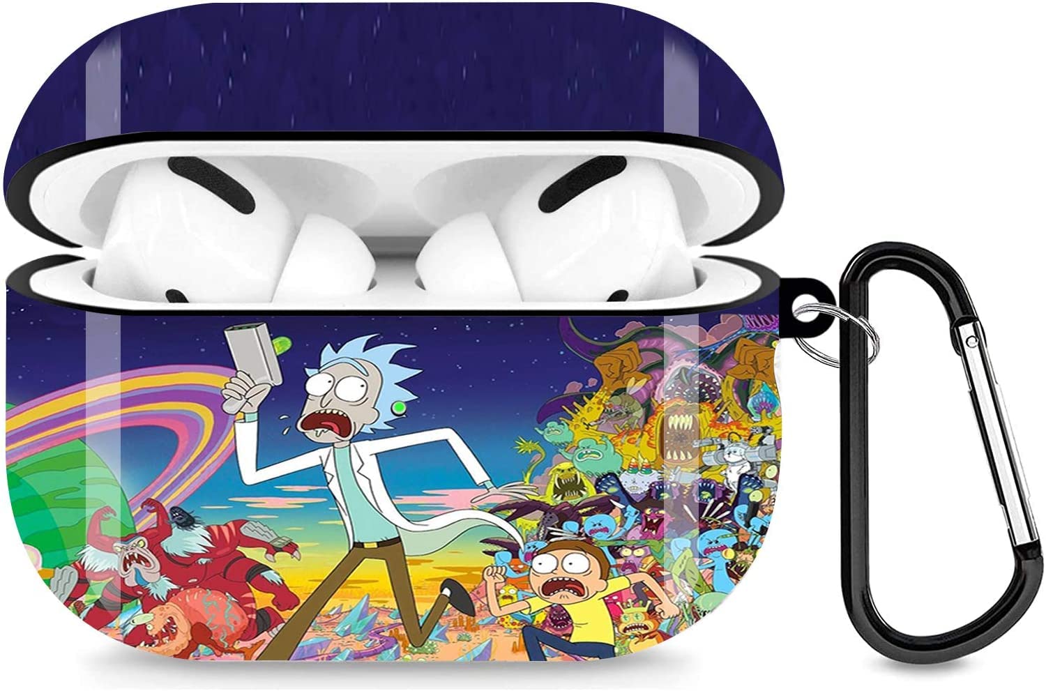 EEBMBMO Funny Uncle Airpods Pro Case Personalise Custom, Airpods Pro Case Cover Compatiable with Apple Airpods Pro Case Black