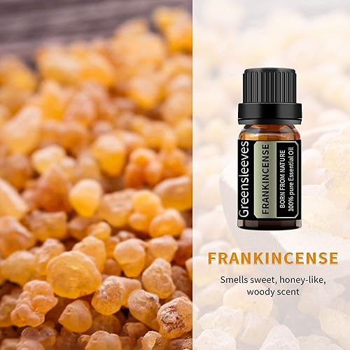 Miniatura 9 de GREENSLEEVES Juego de aceites esenciales de jazmín rosa, aceites de aromaterapia 100% puros para difusor, humidificador, masaje, 2 x 0.3 fl oz (rosa