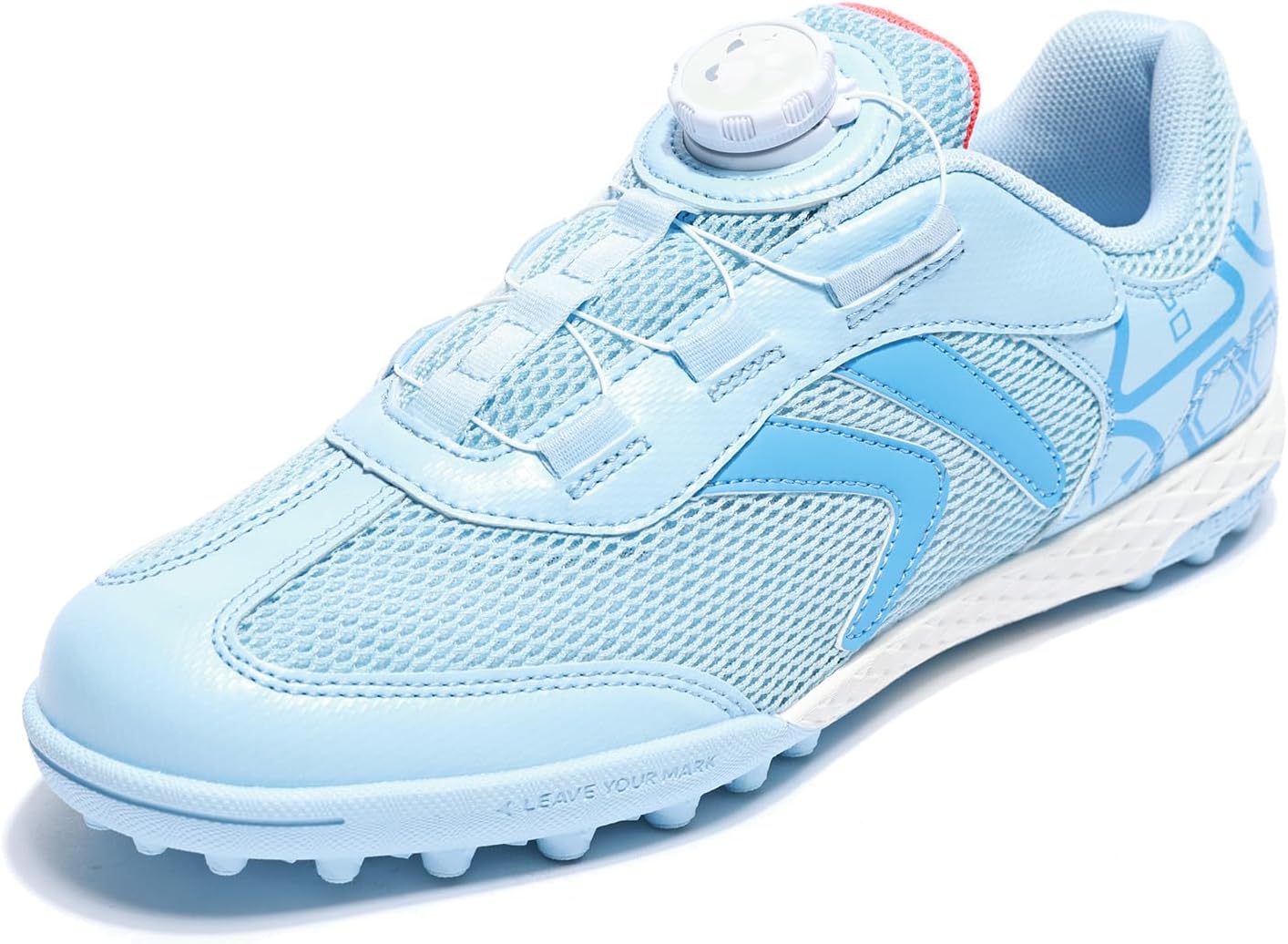 KELME Turf Indoor Soccer Futsal Shoes, TF Soccer Cleats for Kids Youth Boys