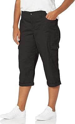 Women's Plus Size Relaxed-Fit Austyn Knit Waist Capri Pant