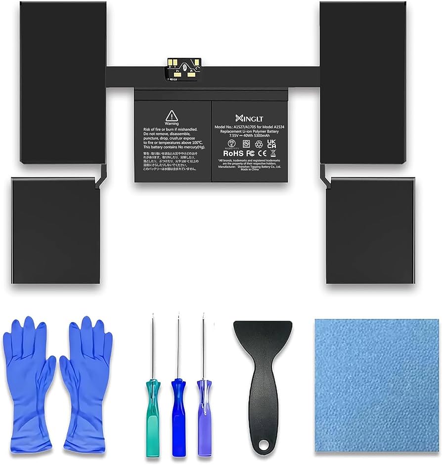 Amazon.com: XINGLT A1534 A1705 Battery, A1527 A1705 Replacement