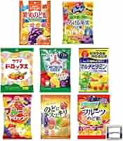 Amazon.co.jp: フルーツキャンディ 飴 8種 詰め合せ 果実のど飴