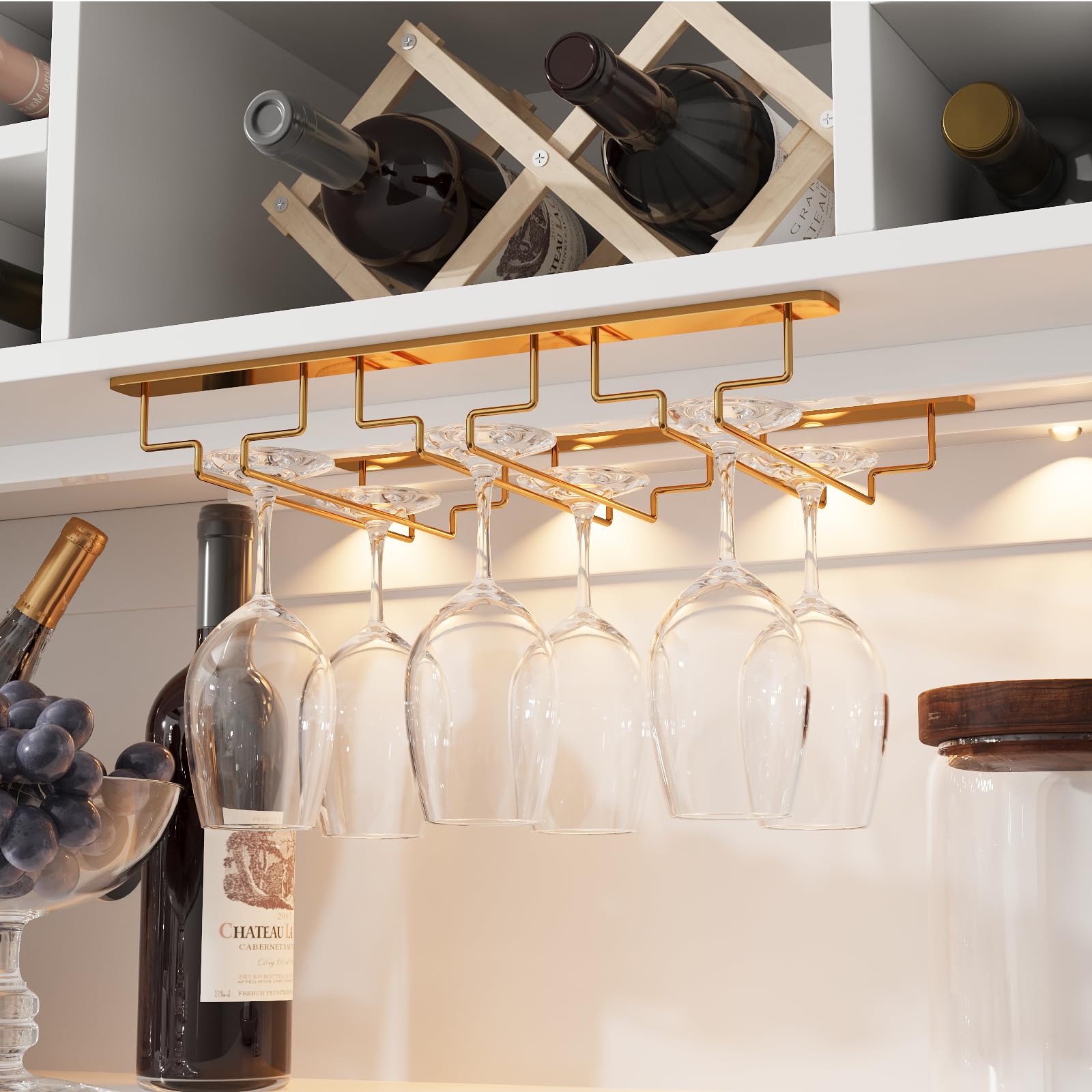 Mini Bar Bar Cabinet Tall Wine Cabinet, Freestanding Wine