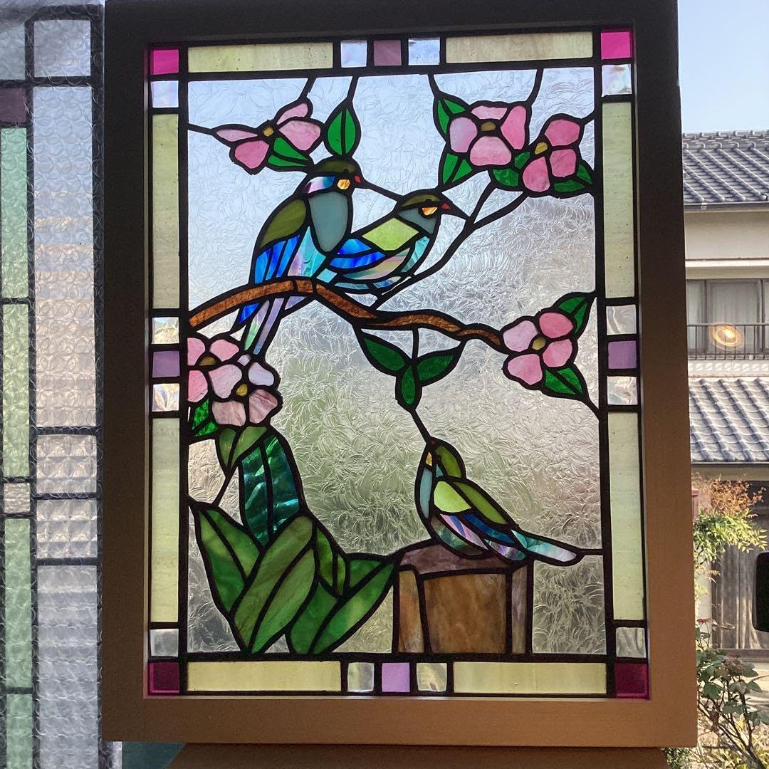 シティーハンター/B5ステンドグラス風 背景透明 アクリルパネル