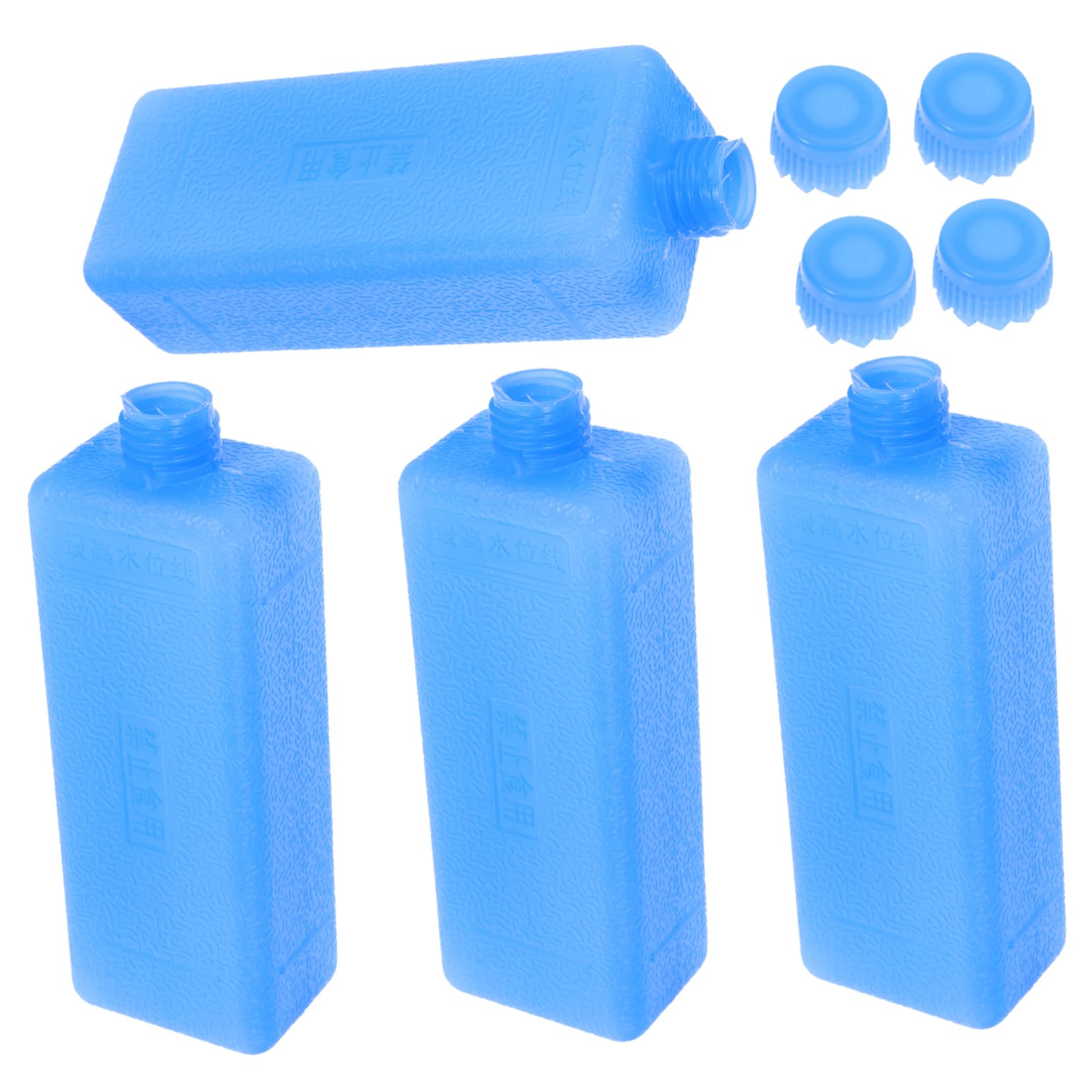 ibasenice 4Pcs Reusable for Coolers Lunch Boxes Portable Freezer Packs for Air Conditioner Fans Strong Cooling for Easy Storage