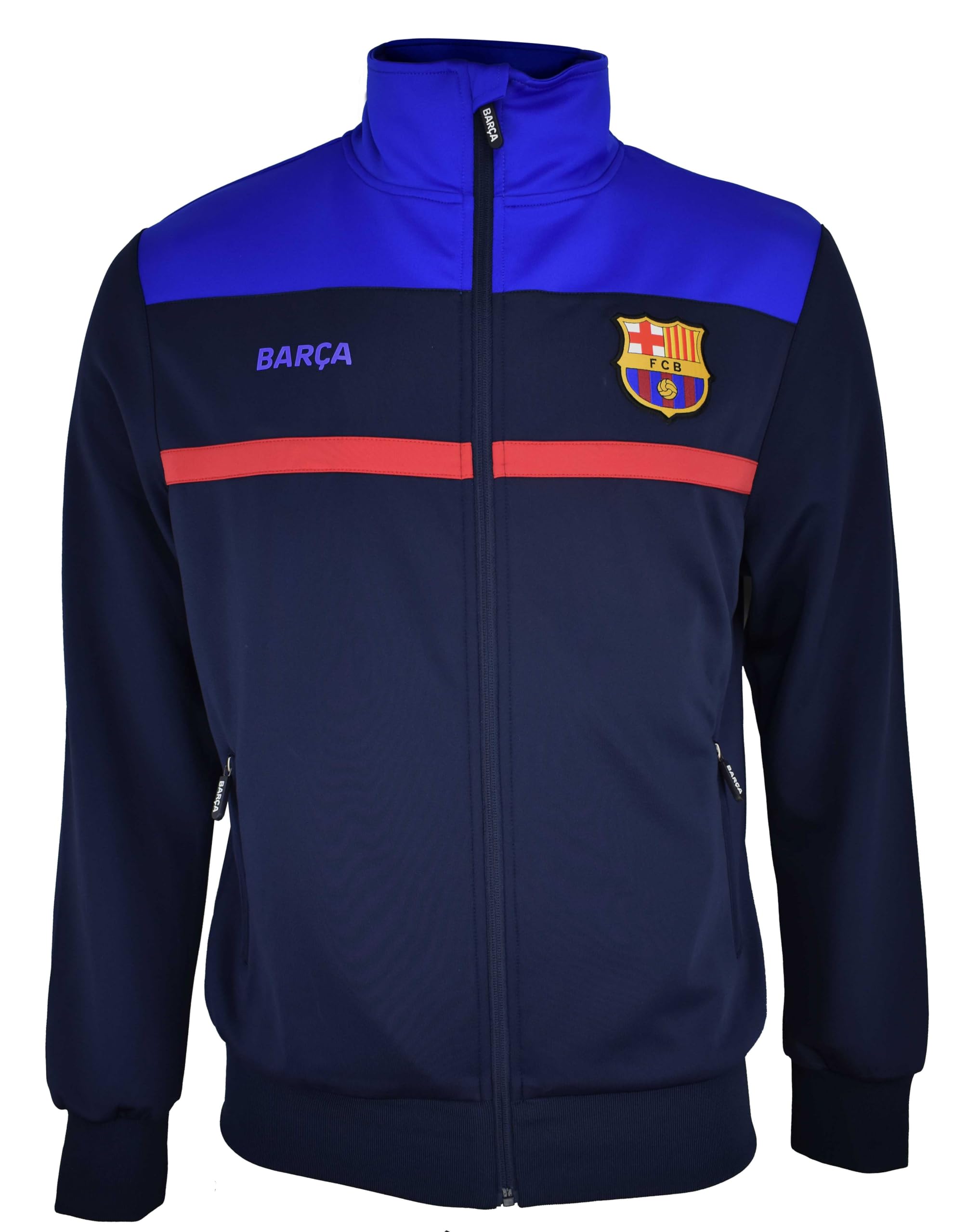 FCB Chaqueta FC Barcelon JACKET PLUS BARÇA YOKE con Licencia - Adulto talla M