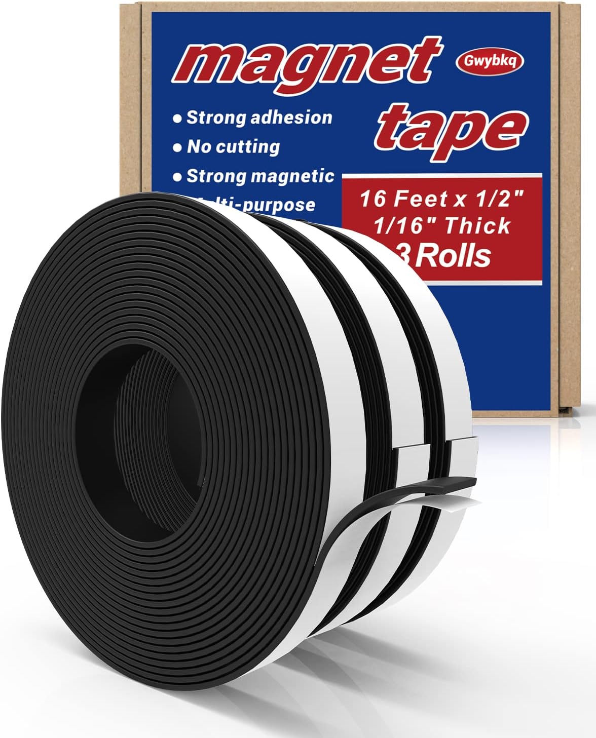 Flexible Adhesive Magnetic Tape Rolls | ® US