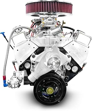 BluePrint Engines GM Small Block Compatible 383 c.i. Engine - 436 HP - Deluxe Dressed - Carbureted