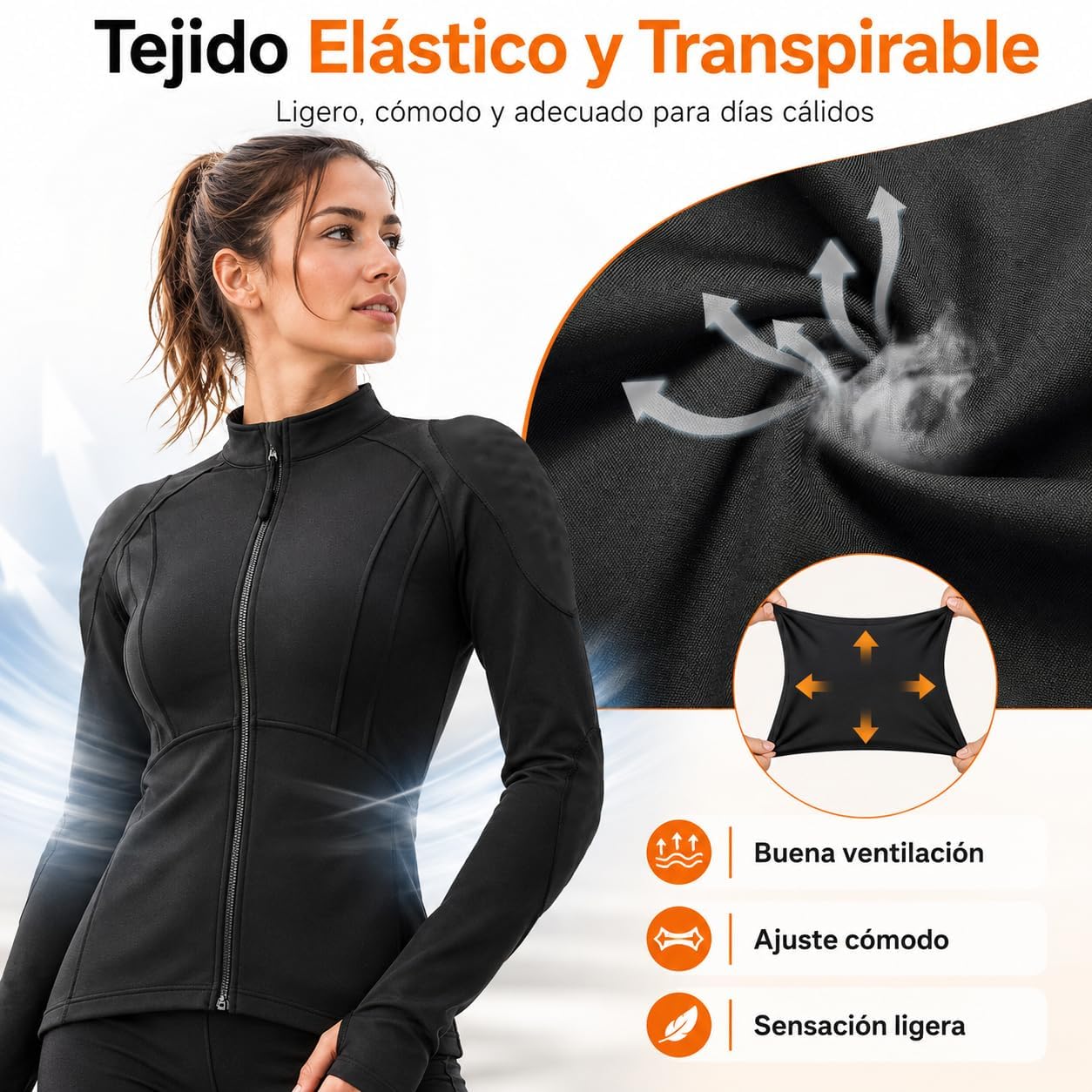 Chaqueta de Motociclista de Malla Transpirable para Mujer, para climas cálidos, con certificación CE, Camisa Protectora con Armadura extraíble Capa Acolchada Ligera para conducción