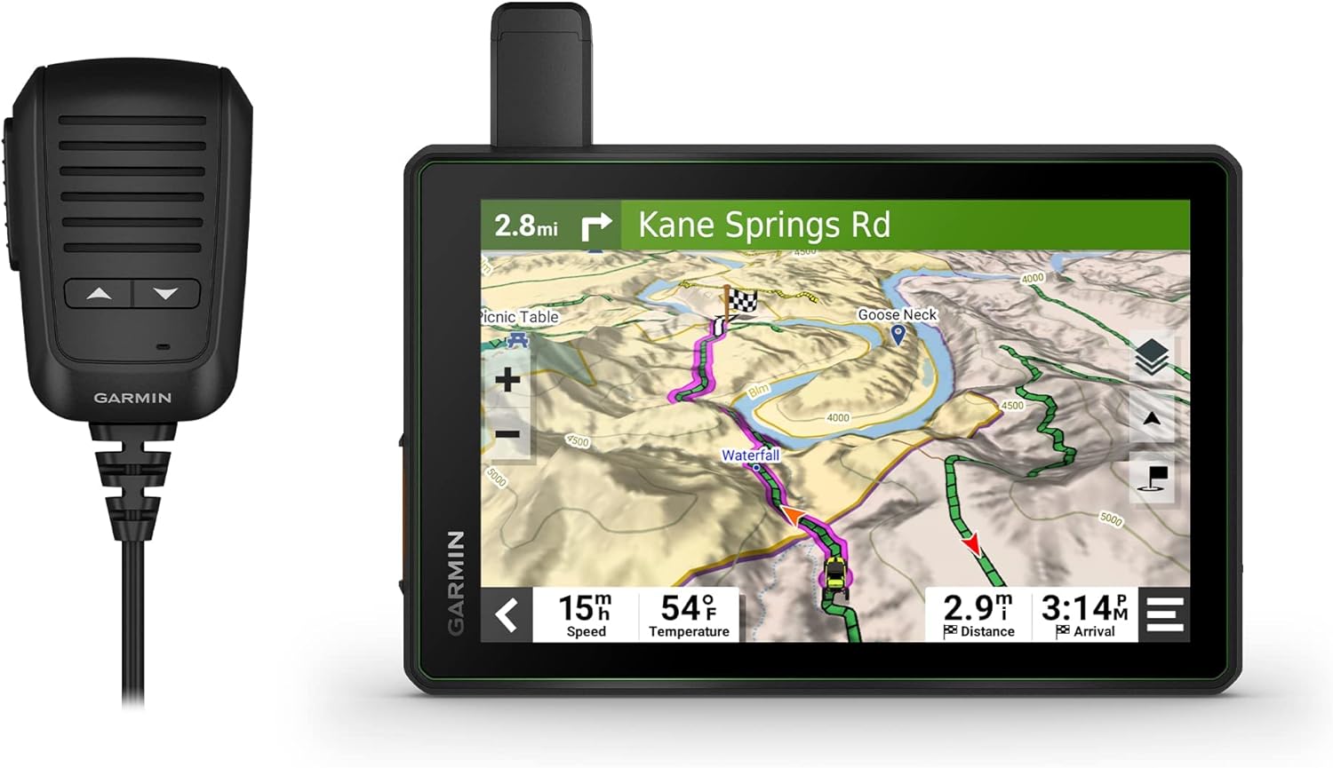 Garmin Tread SxS, GPS Navigator, Ulltrabright Display, Preloaded Topography,Group Ride Radio, inReach Technology (Renewed)