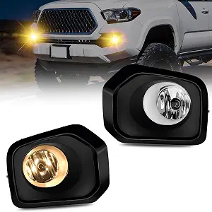 Shocklight Fog Light Assembly Kit with H11 55W Halogen Bulbs for 2016–2023 Toyota Tacoma SR/SR5 (Pair)