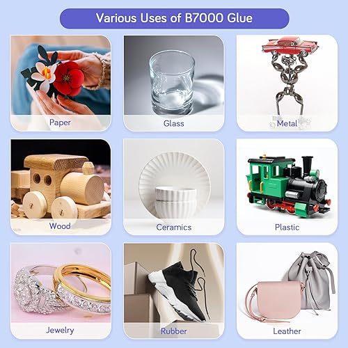 Miniatura 7 de 3 piezas de pegamento de joyería B7000 para fabricación de joyas, pegamento transparente de 0.5 fl oz, pegamento transparente para manualidades,