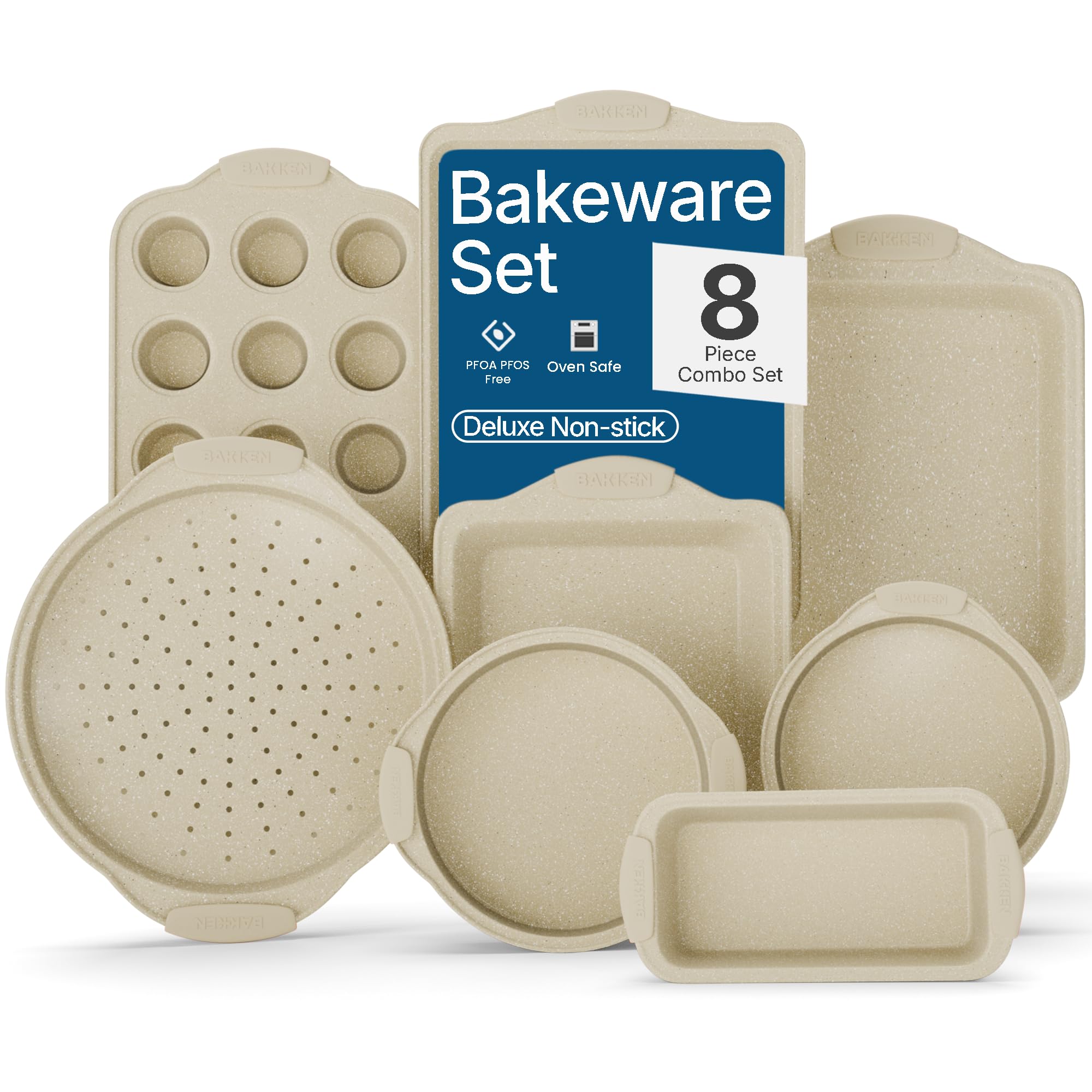 BAKKENMASTER Deluxe Bakeware Set