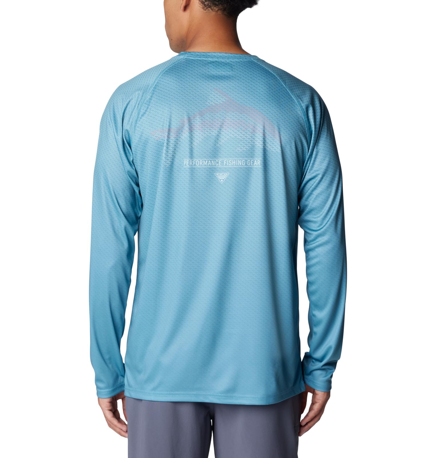 Columbia Terminal Tackle PFG Super Fade Manga Larga Camiseta para Hombre