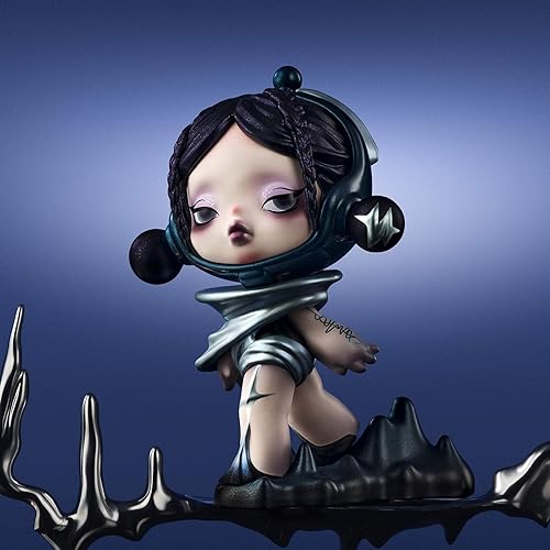 Miniatura 6 de POP MART SKULLPANDA - Figuras de la serie The Sound, 12 juguetes coleccionables aleatorios en caja ciega de SKULLPANDA, para decoración del hogar y